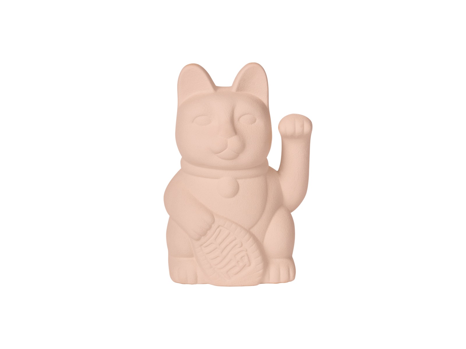 DOIY Κεραμικό Βάζο Meneki Neko 13x13x19.5 cm - Βερικοκί