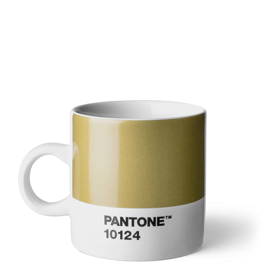 PANTONE Pantone Φλιτζάνι Espresso - Χρυσό 100ml