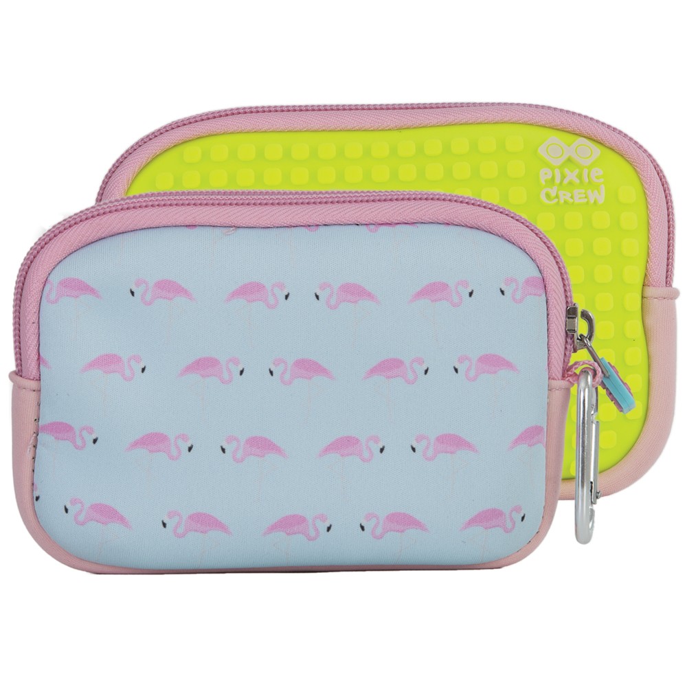 Pixie Crew PXA-08-14 pouch flamingo/neon yellow