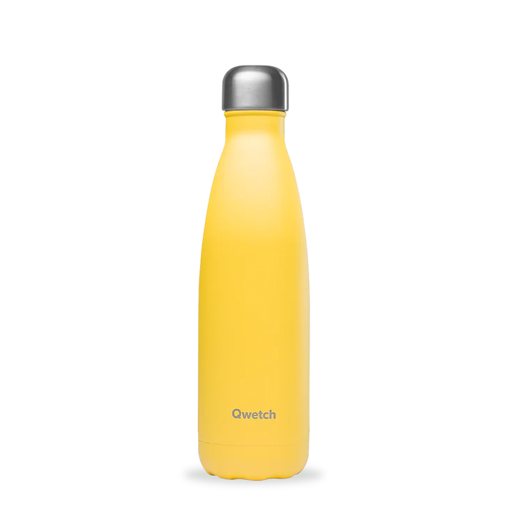 QWETCH Insulated stainless steel bottle - Pop - Yellow - 0,5L Qwetch