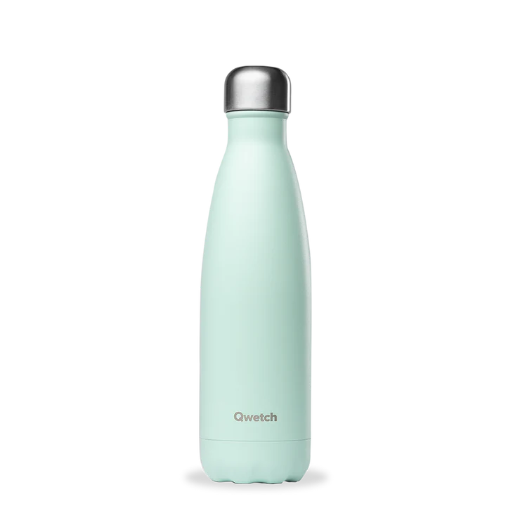 QWETCH Insulated stainless steel bottle - Pastel - Green - 0,5L Qwetch