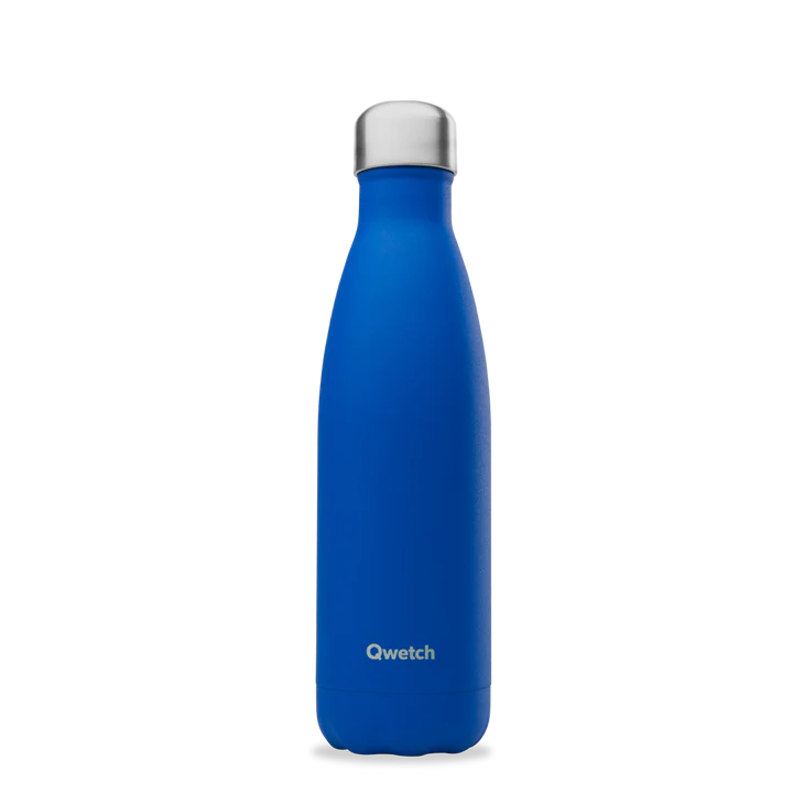 QWETCH Insulated stainless steel bottle - Matt - Majorelle blue - 0,5L Qwetch