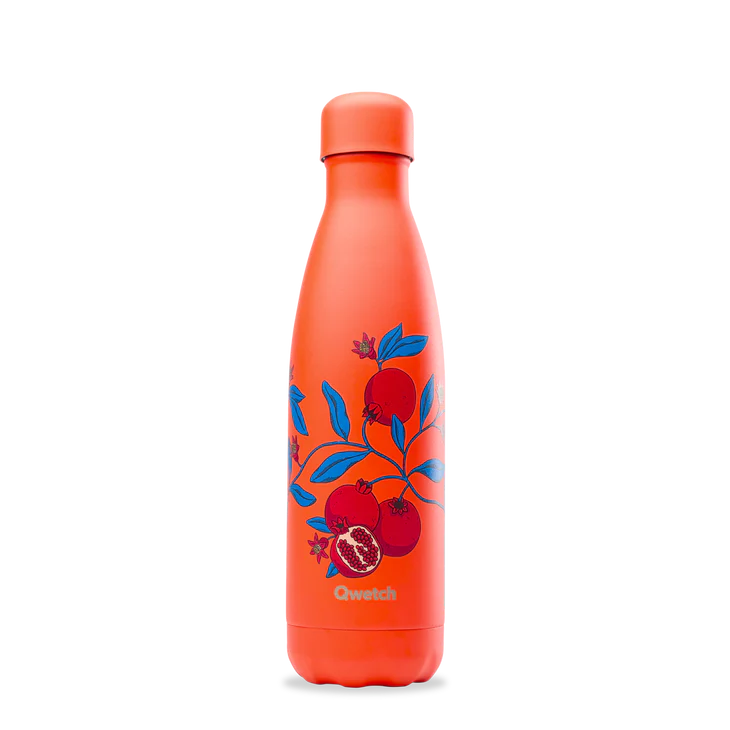 QWETCH Insulated stainless steel bottle - Délice - Pomegranate - 0,5L Qwetch