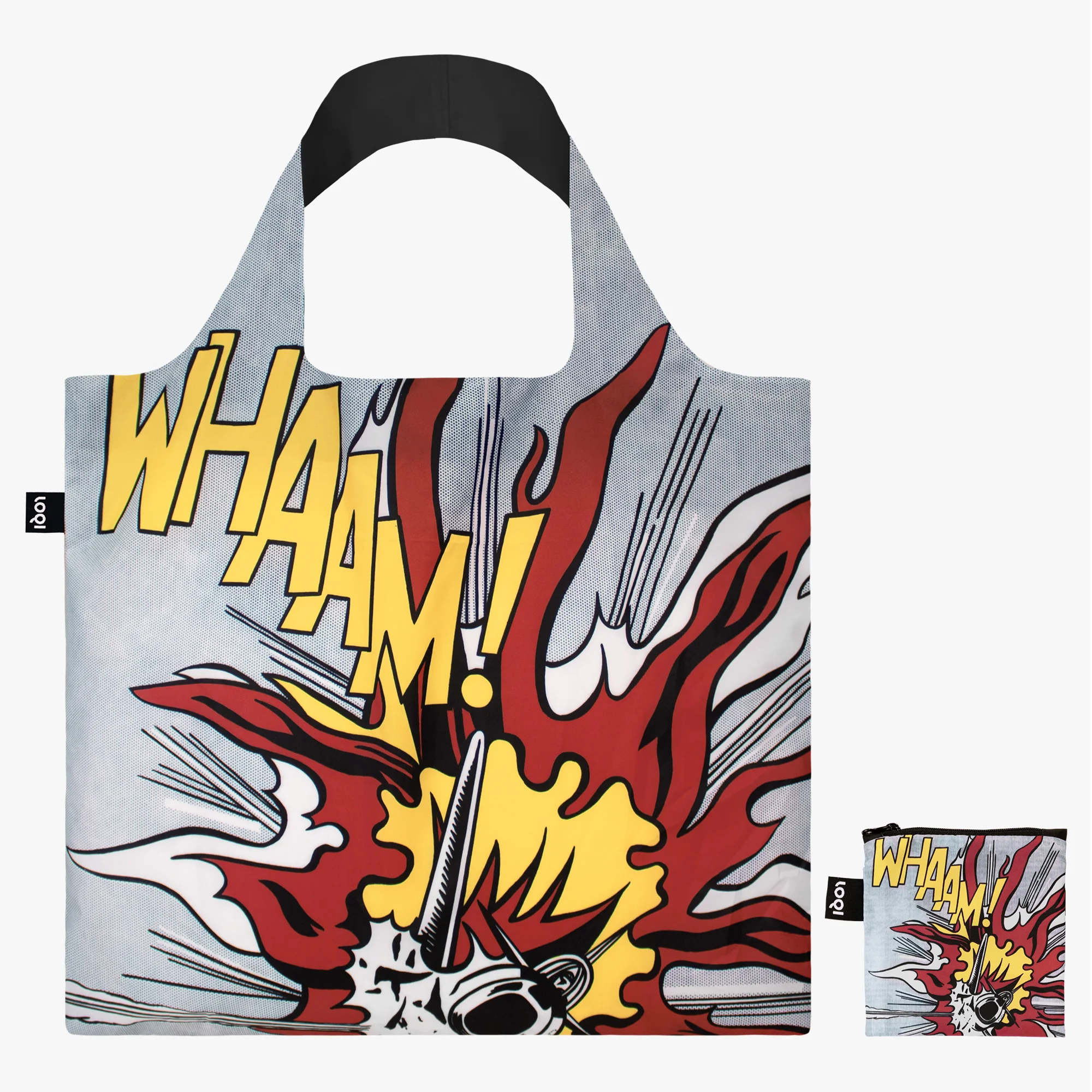 LOQI ROY LICHTENSTEIN Whaam! Recycled Bag