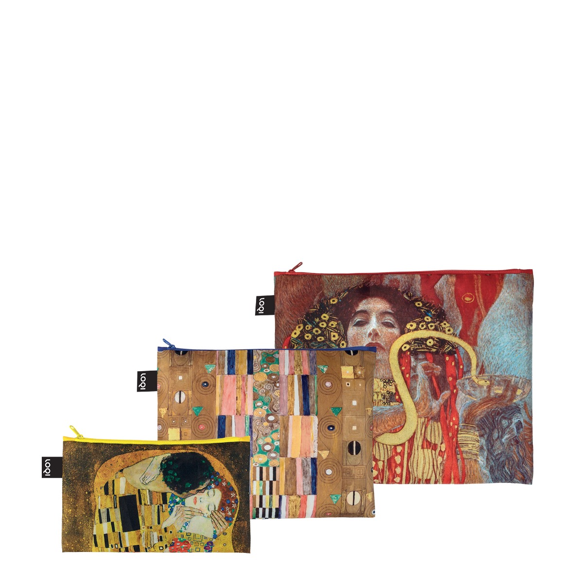 LOQI LOQI Σετ Τσαντάκια Recycled | GUSTAV KLIMT